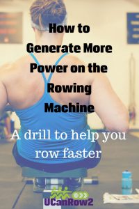 How to generate power on the rowing machine - a drill to help you row faster from https://old.ucanrow2.com Try this technique on these FREE low-impact rowing workouts: http://bit.ly/GetFlywheelFit #rowingworkouts #row #rowing #crossfit #wod #lowimpactworkout #rowingtechnique #fitness 