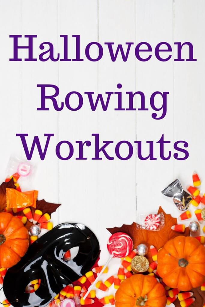 Make your Halloween sweet with these candy-themed Halloween workouts. Use a rowing machine, a SkiErg or a BikeErg, they're all ghoulishly good! #halloween #halloweenworkout #fitness #rowingmachine #rowingworkout 